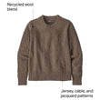 Load image into Gallery viewer, W RECYCLED WOOL CREWNECK SWEATER