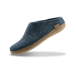 Glerups wool slip-ons - Navy | Size 43 Glerups Wool Slippers Glerups Size 38 Glerups Unisex Slip On  main image 3