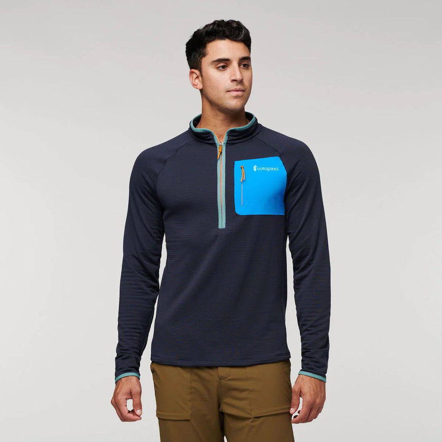 M OTERO FLEECE HALF ZIP P/O