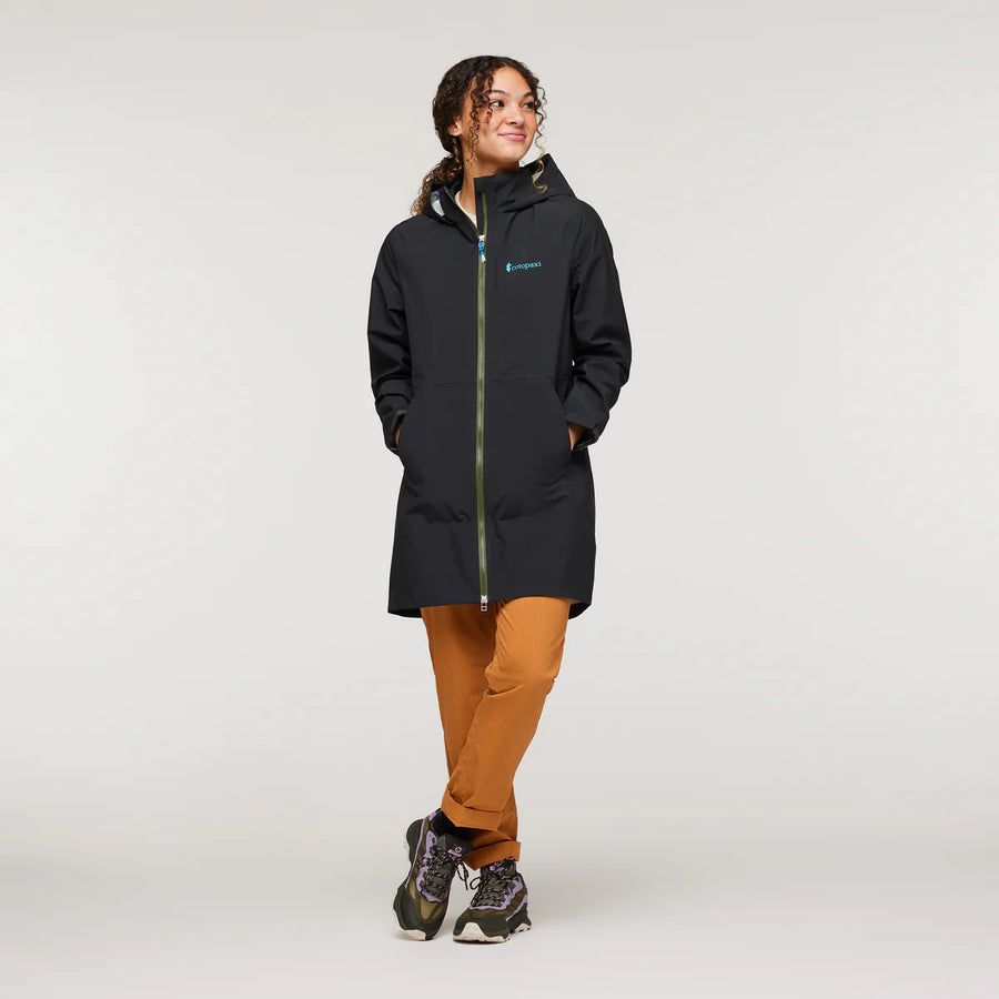 W CIELO RAIN TRENCH