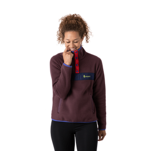 W TECA FLEECE PULLOVER