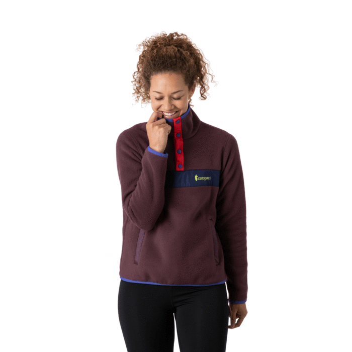 W TECA FLEECE PULLOVER