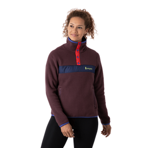 W TECA FLEECE PULLOVER