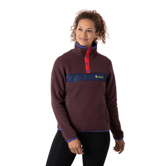W TECA FLEECE PULLOVER