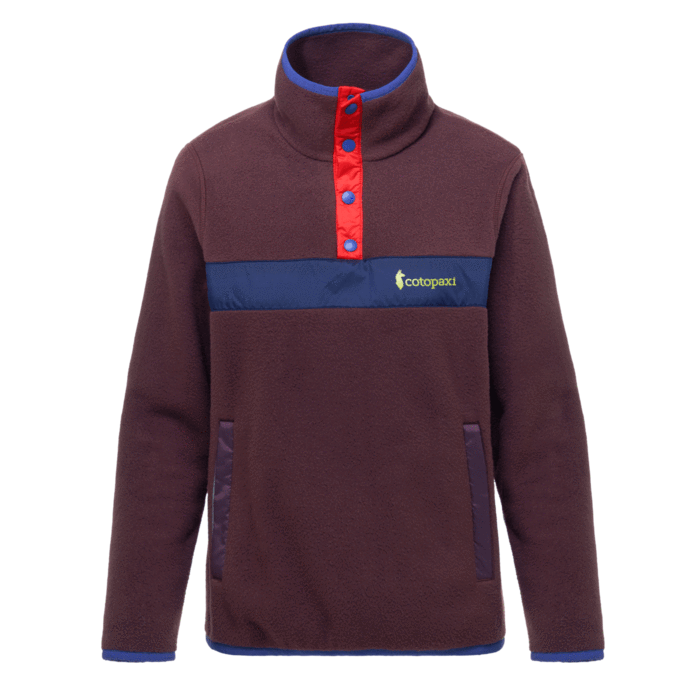 W TECA FLEECE PULLOVER