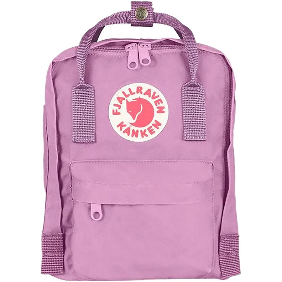 fjllrven kanken mini plum Backpack - Compact Everyday Carry, Durable Vinylon Fabric - Travel, Pastel Lavender The Kanken Mini Mini Backpack Fjallraven Mini Plum