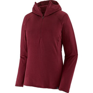 W CAP TW ZIP NECK HOODY