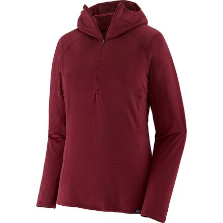 W CAP TW ZIP NECK HOODY