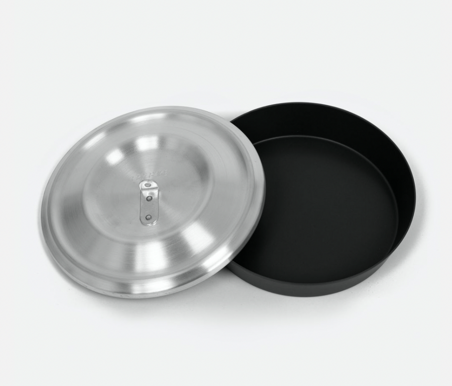 Fry-Bake Pans for Outdoor Cooking: Frying and Baking