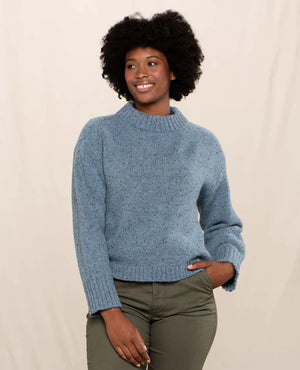 W WILDE MOCK NECK SWEATER