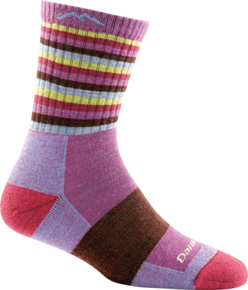 W Decade Stripe Micro Crew